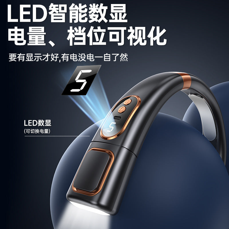 CryoPulse - Wearable Personal Neck Air Conditioner with LED Lights